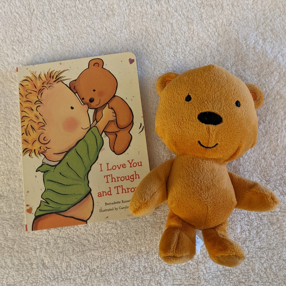 5/$20 I Love You Through and Through Board Book and Toy
